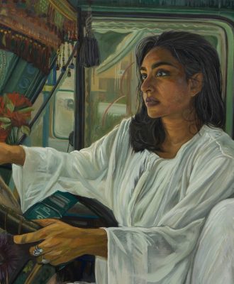 The Unfamiliar Driver (detail) (1)